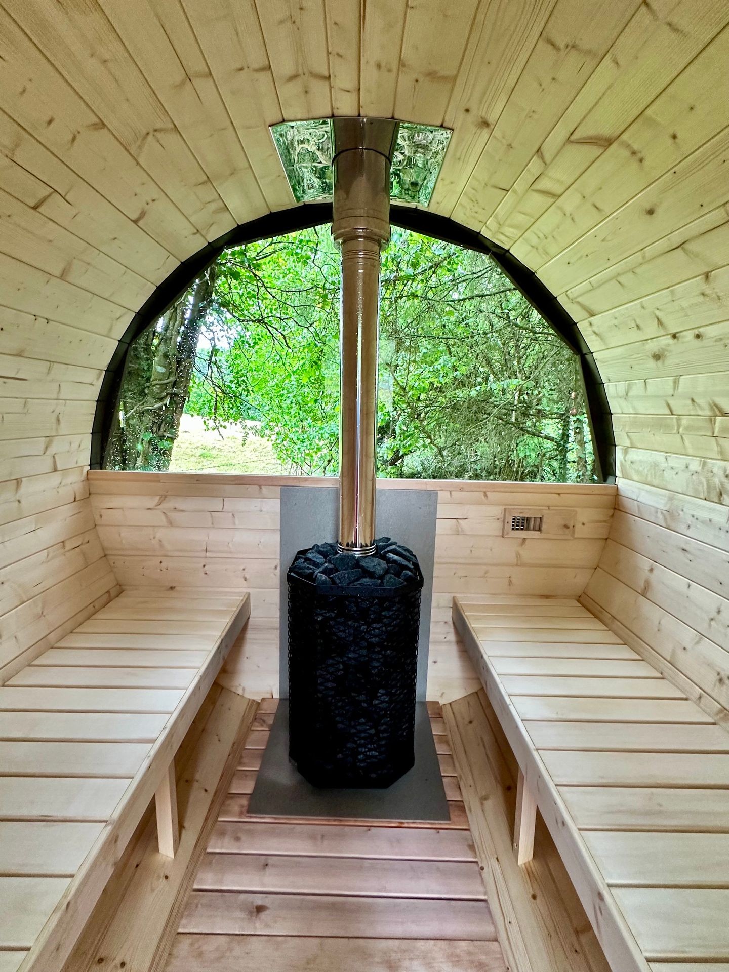 Wood-Fired Sauna
